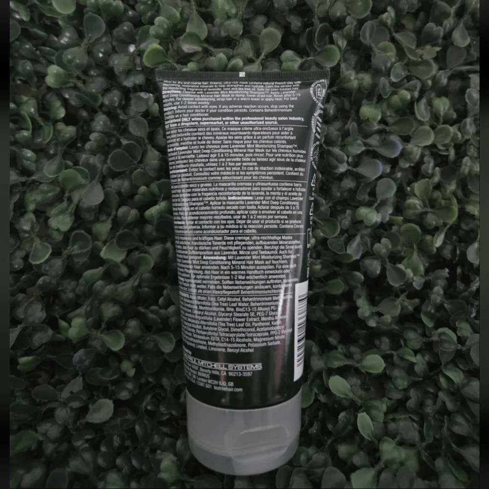 Tea Tree Lavender Mint Deep Conditioning Mineral Hair Mask 5.1 oz Sealed